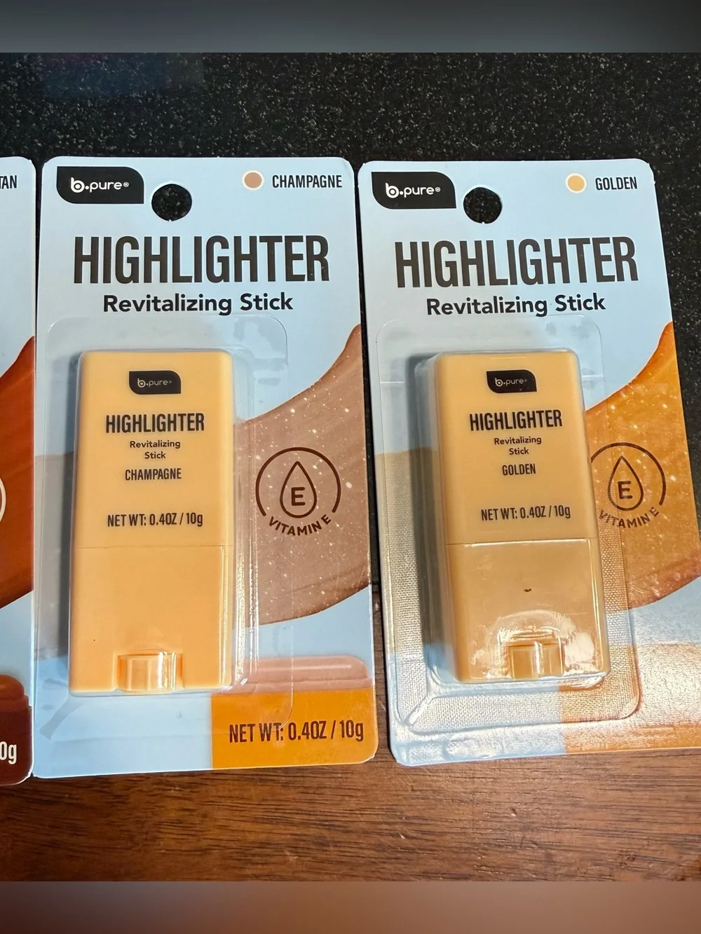 B. Pure Bronzer and Highlighter Stick Bundle